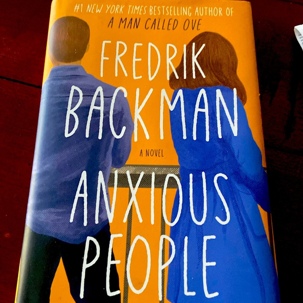 BOOK: Anxious People by Fredrik Backman  Fiction Like new paid 32$ at Chapters